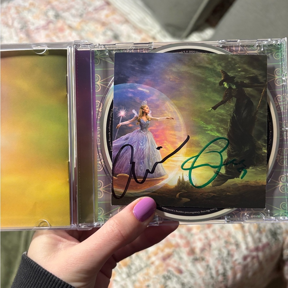 Wicked For Good Signed CD